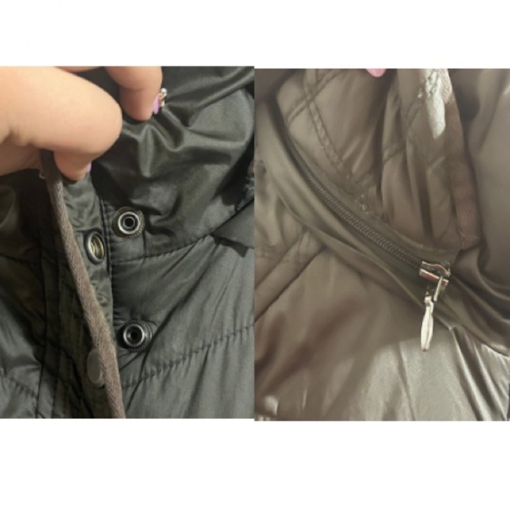 Marc New York Andrew Marc Olive Green Full Zip Puffer Jacket - Size XXL - Picture 7 of 12